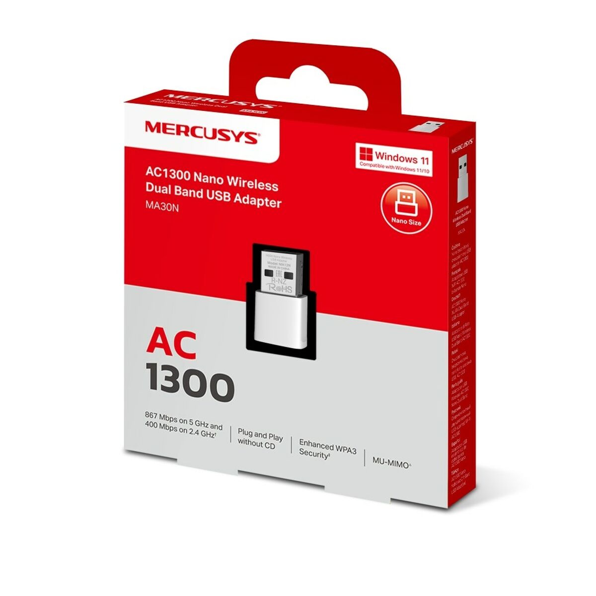 Adattatore di Rete Mercusys MA30N